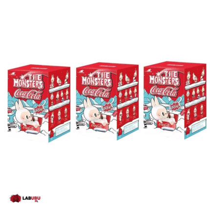 labubu x coca cola blind box — 3 piece