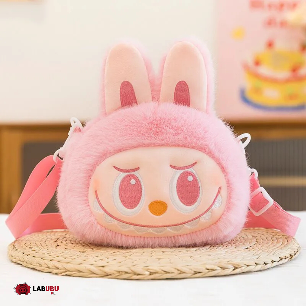 labubu plush shoulder bag labubu plush shoulder bag