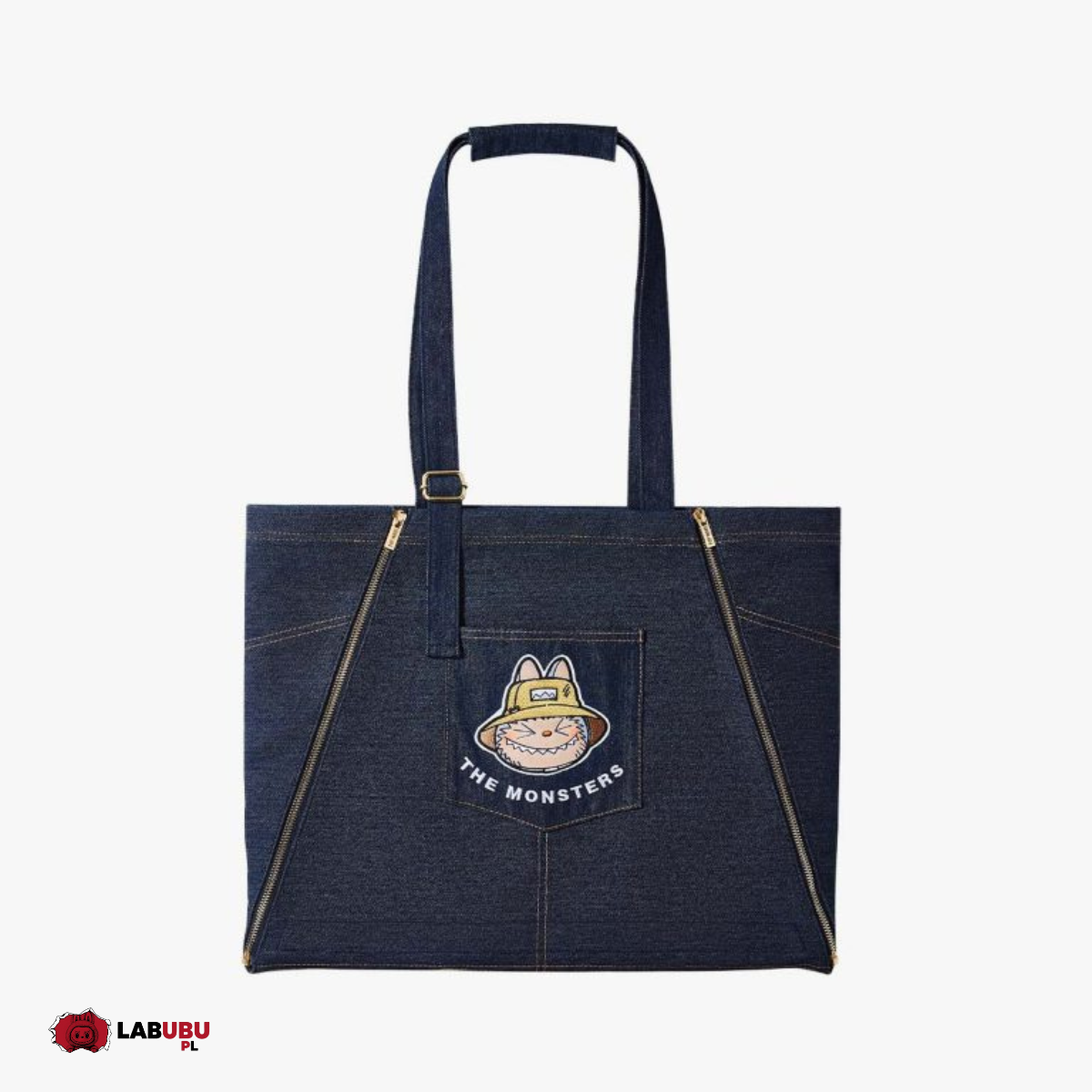 labubu denim apron bag labubu denim apron bag