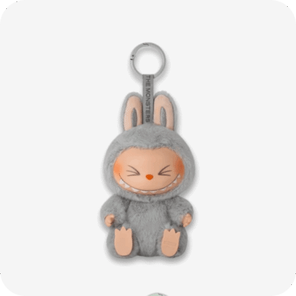 labubu keychain have a seat hehe